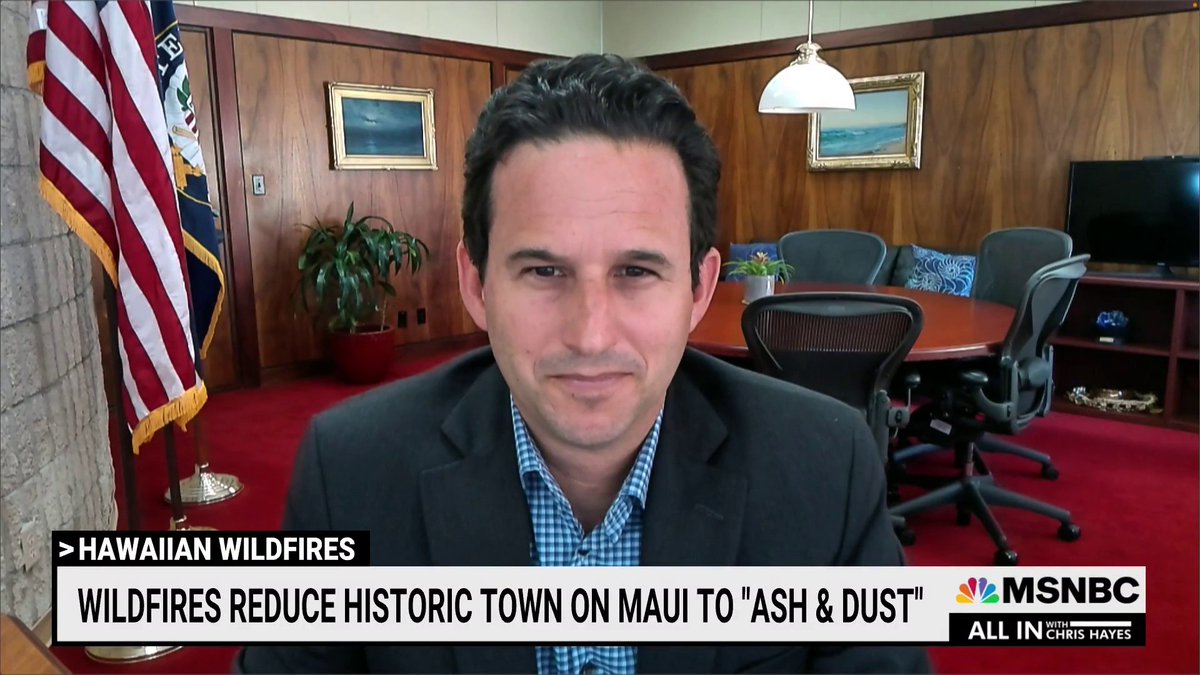 Hawaii Senator Brian Schatz can’t even hide his smirk as Maui burned. He’s seeing dollar signs for huge Democrat donors (Oprah, Zuckerberg, other billionaires) who will scoop up the land and steal it from native born Hawaiians.