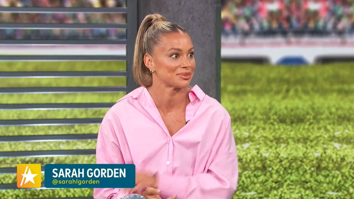Soccer star Sarah Gorden joined Access Hollywood’s Mario Lopez ⚽️