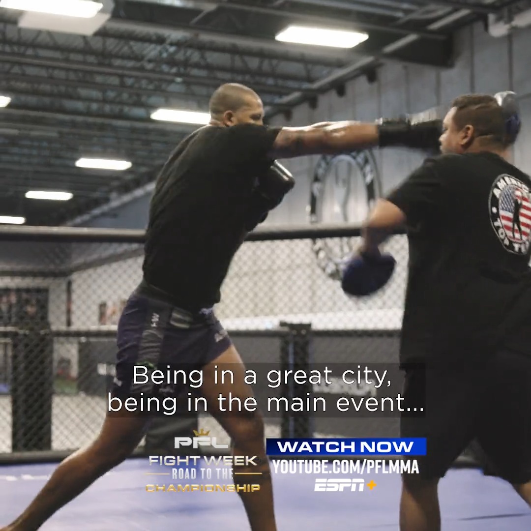 .RenanProblemaMMA ready to put a show in hopes of clinching a 2023 #PFLWorldChampionship spot ➡️🏆 ▶️ Episode 12 of 2023 PFL Fight Week: Road to the #PFLWorldChampionship is out now on the PFL MMA YouTube Channel 🔗 | #PFLPlayoffs