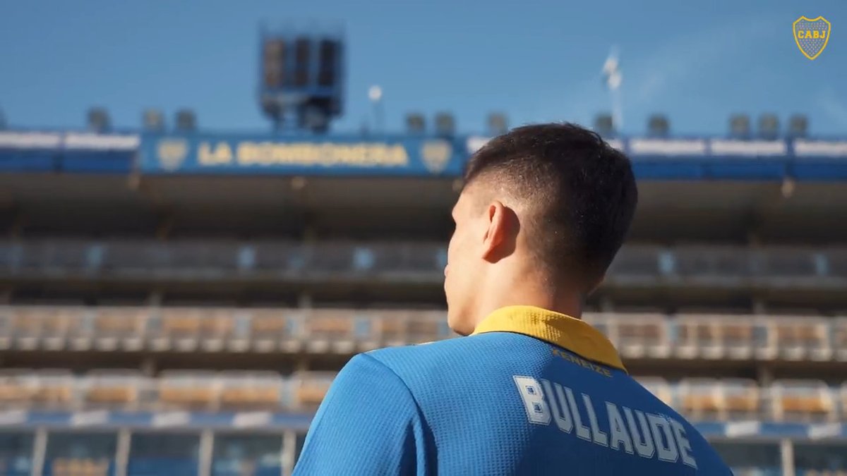 Los primeros instantes de Ezequiel Bullaude con los colores más lindos 💙💛💙