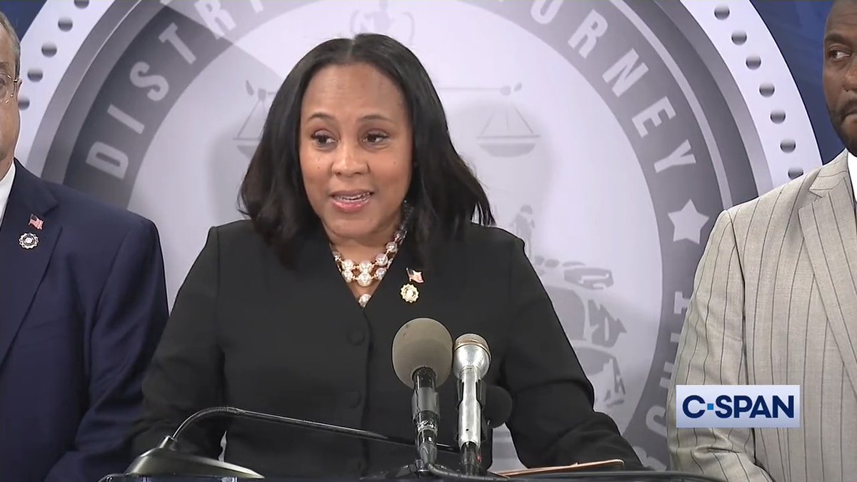 WATCH: Fulton County District Attorney Fani Willis on indictment of former President Trump