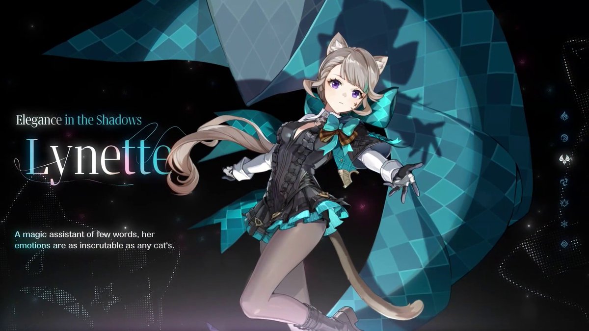 Character Demo - "Lynette: Cat in the Box" | Genshin Impact In a gift box that appeared out of nowhere, something seems to be moving, making you want to lift the lid to find out what's inside... #GenshinImpactFontaine #Lynette