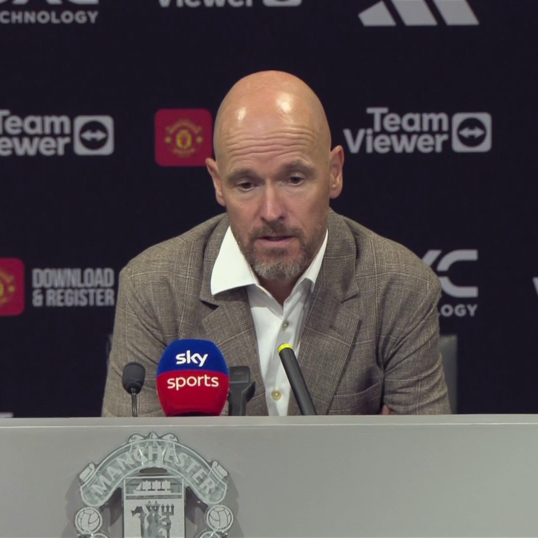 "We found a way to win" 💪 Erik ten Hag says Manchester United need to be better on the ball after their opening game 1-0 win over Wolves 🔴