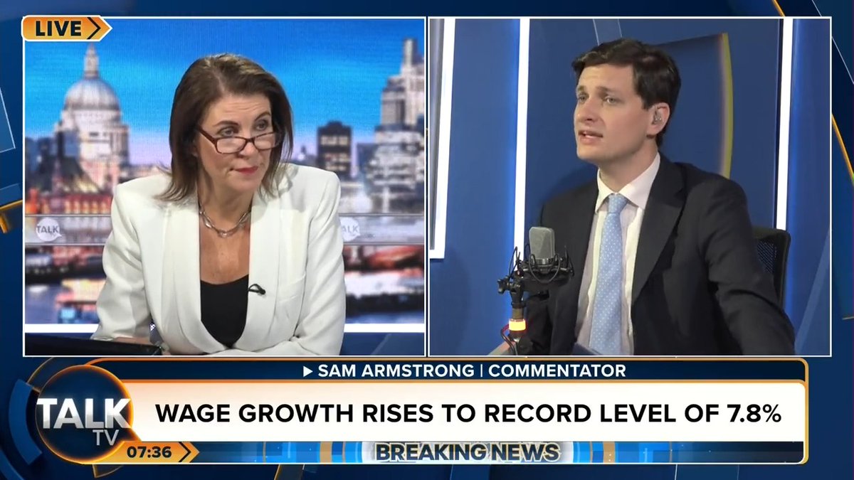 Sam Armstrong blasts an NHS doctor who told Julia he couldn't afford lunch on his salary. “Treat the public with some basic respect - just to think that we are not going to fall for such a nonsense, idiotic, untruthful, mendacious claim like that!” Julia Hartley-Brewer | Sam Armstrong