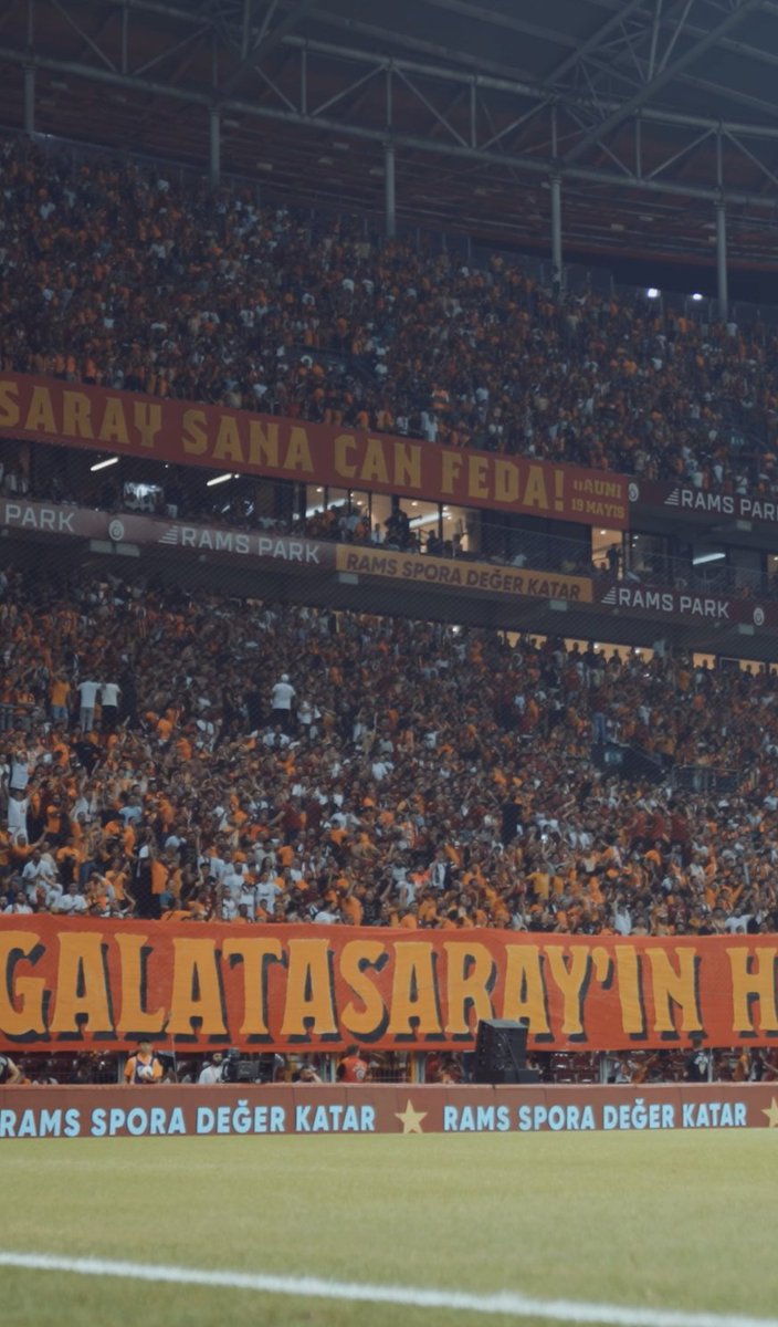 🦁 BU AKŞAM 50.000 ASLAN RAMS PARK'TAYIZ! 🔥 🛒 Tribündeki yerini almak için 👉 #GSvNOL #UCL