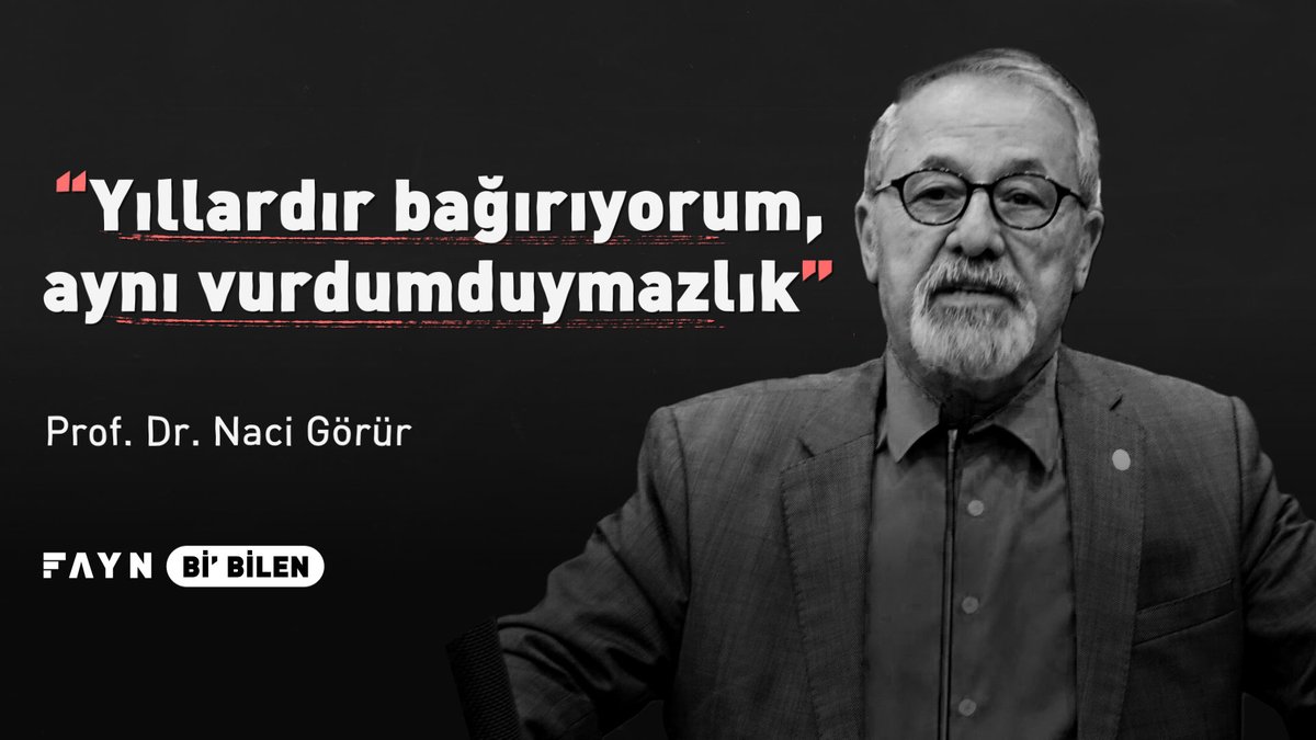 “Nasıl Maraş için bağırdıysak bugün aynı ciddiyetle bağırıyoruz: Bu işin şakası yok, İstanbul’u depreme hazırlayın.” Bi' Bilen'in yeni bölümünde Prof. Dr. Naci Görür, beklenen İstanbul depremini, olası sonuçlarını ve yapılması gerekenleri anlattı. 🔗 Tamamı: