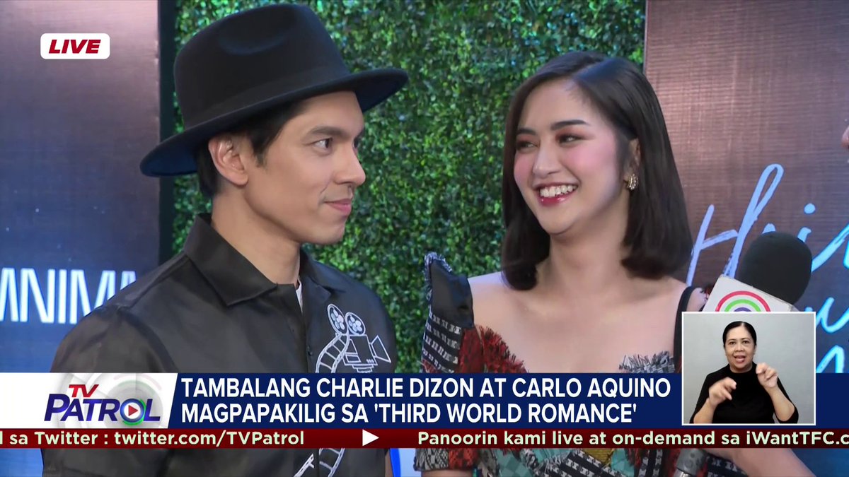 Mahirap nga bang magmahal ang isang mahirap? 🤔 'Yan ang sasagutin nina Charlie Dizon at Carlo Aquino na bida sa pelikulang 'Third World Romance'. #StarPatrol Kaugnay na ulat: