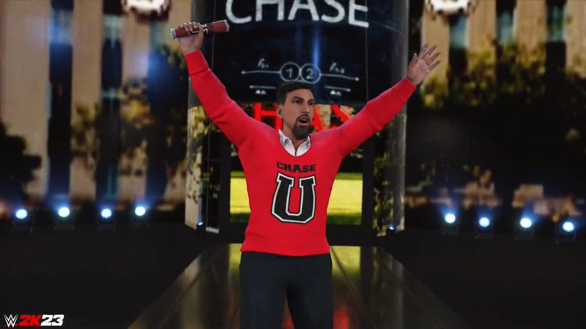 Welcome to Andre Chance | twitch.tv/ChanceUniversity University! 🎒 The Bad News U Pack is almost here! Who’s ready to school some folks as Andre in #WWE2K23 TOMORROW?! Season Pass 👉