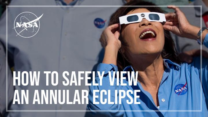 Millions of people in the Americas will be able to see a "Ring of Fire" eclipse on Oct. 14, 2023. Will you be one of them? Note: Regular sunglasses are NOT safe for annular eclipse viewing. Plan ahead and get solar-safe viewers. What to look for: