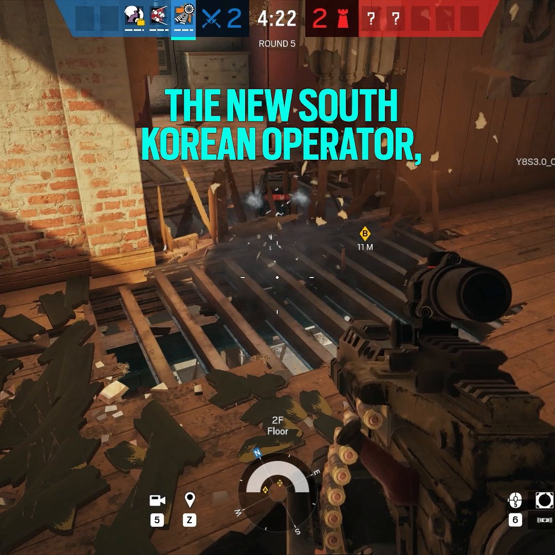Operation Heavy Mettle is bringing a destructive new Operator to Rainbow Six Siege. Check out Ram and her BU-GI Auto-Breacher at work.