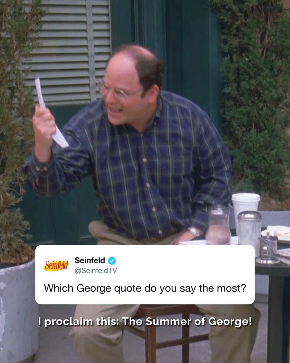 The Summer of George celebration continues with our favorite George-isms. Did we leave out your favorite quote? #SummerofGeorge