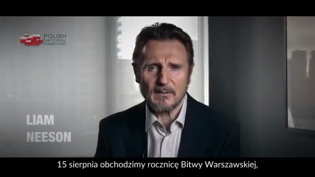 Hollywood actor, Liam Neeson, brings to light the pivotal Battle of Warsaw in this insightful clip 🇵🇱 On the August 15th in 1920, Polish troops stood strong against the Bolshevik advance, safeguarding Europe's future 🛡️ #Poland #BattleofWarsaw