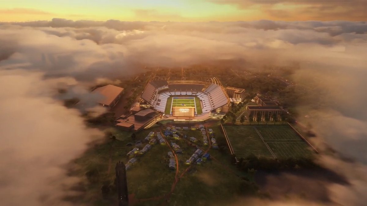 To The Stars 💫 Introducing the KU Gateway District and a transformed David Booth Kansas Memorial Stadium.