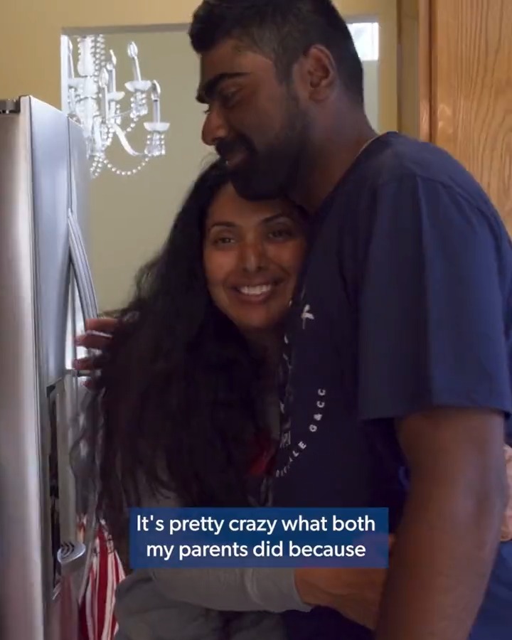 At home with the Theegalas. Family is a major ingredient in Sahith Reddy Theegala's early success on the PGA TOUR. (Presented by Adobe)