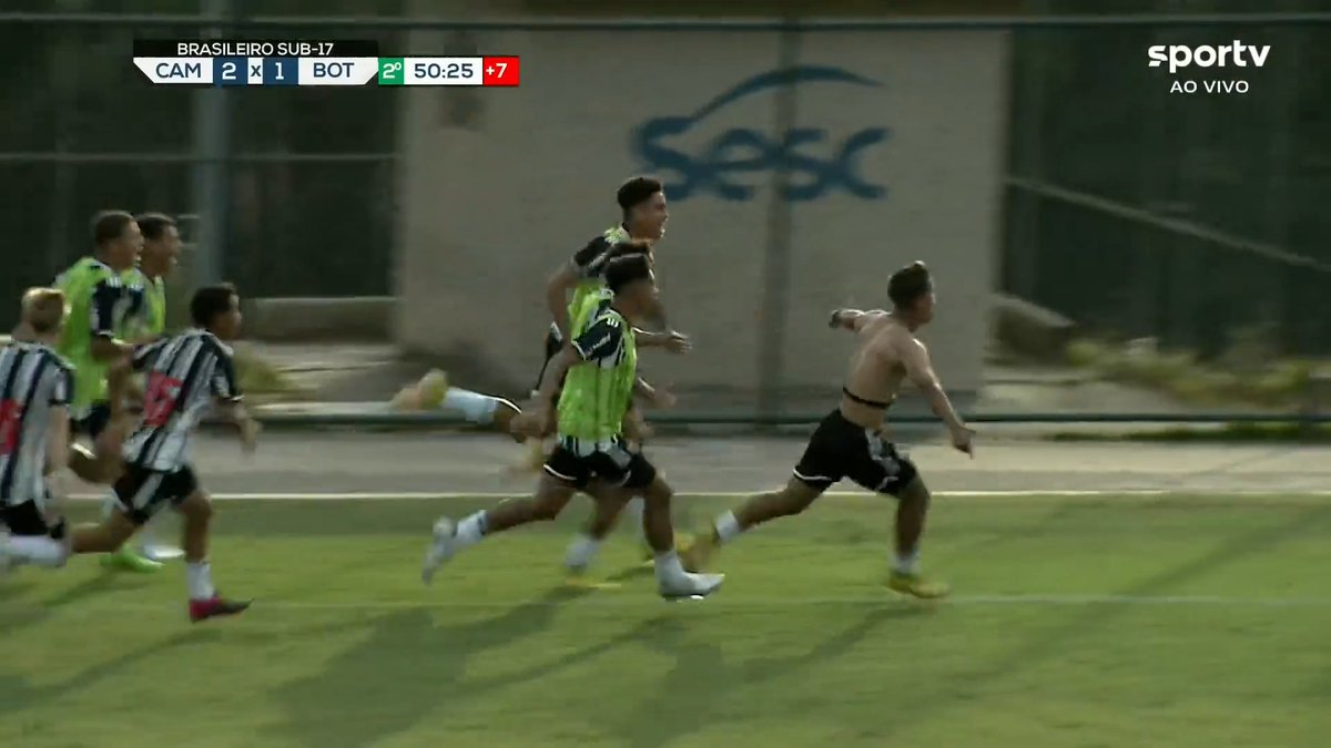 😳 Iseppe… 😳 🖼️ Que PINTURA, meu Cria! O gol que sacramentou mais uma vitória do @galonabase no Brasileirão Sub-17. 👏🏼🐔 🎥 sportv #GaloPaixãoNacional