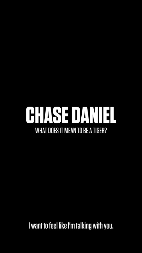 What does it mean to be a Tiger? Spoken by Chase Daniel #MIZ | 🎟️: