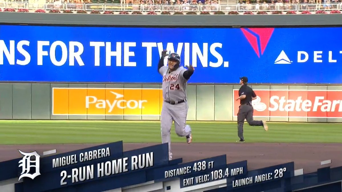 Homer No. 509 for the legendary Miguel Cabrera!