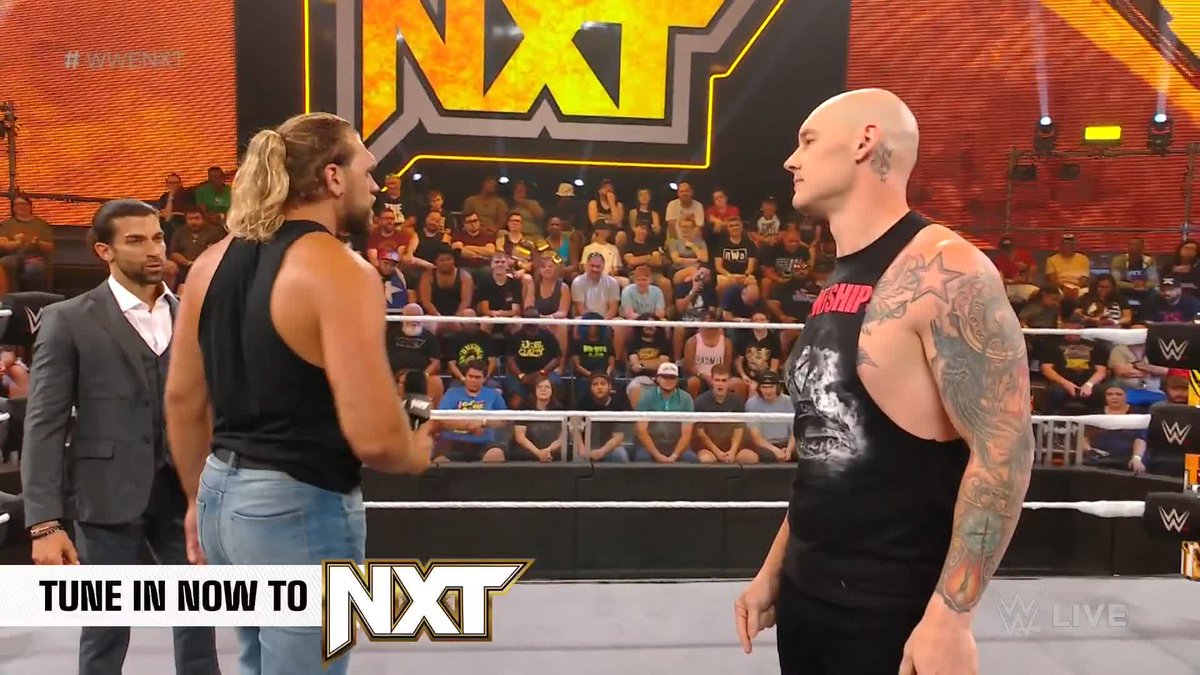 Get him @WWEVonWagner 🗣️🗣️🗣️ #WWENXT