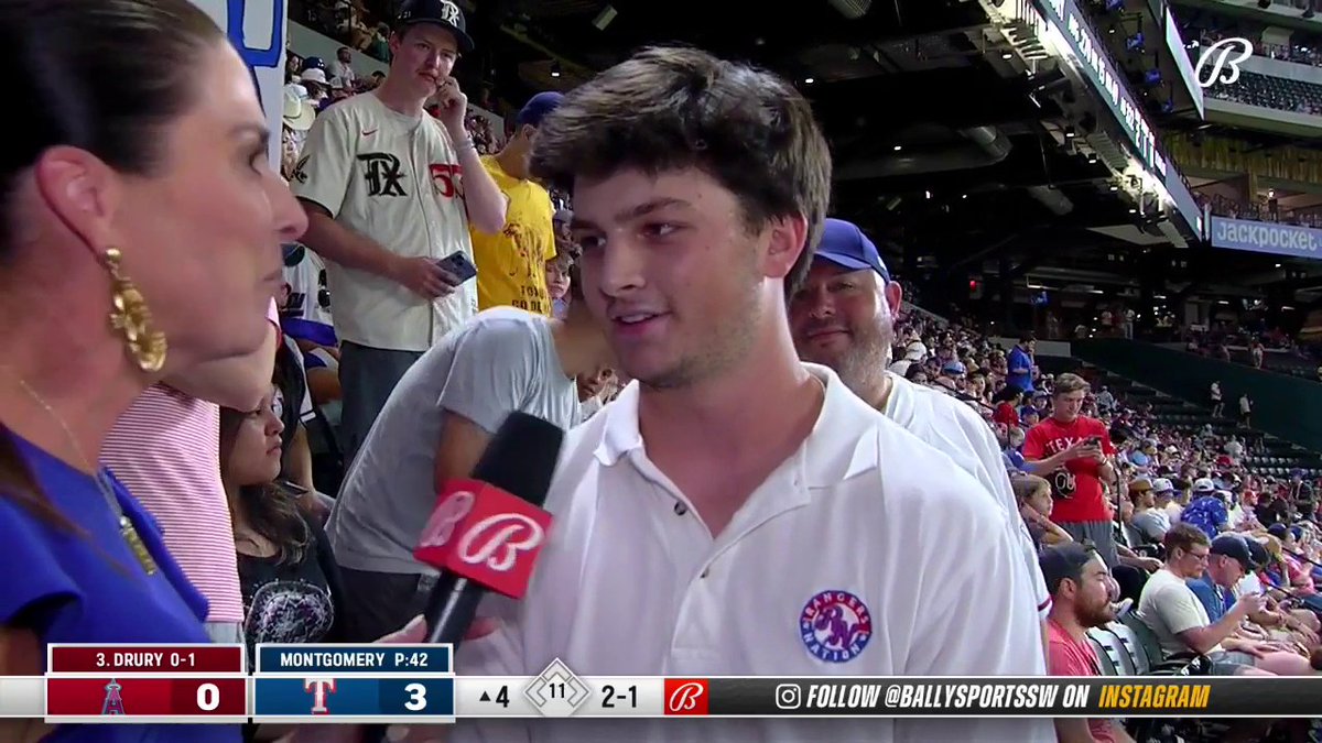 Now this is epic! Texas Rangers | #StraightUpTX | 📺: BSSW