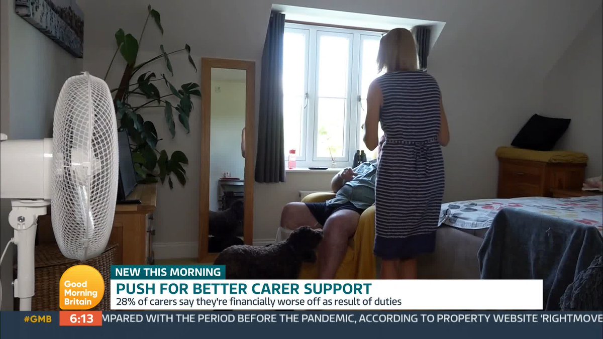 More than a quarter of unpaid carers looking after a loved one with dementia have said they're worse off financially because of their responsibilities, according to the Alzheimer's society. The charity is calling on the government to do more to support them.