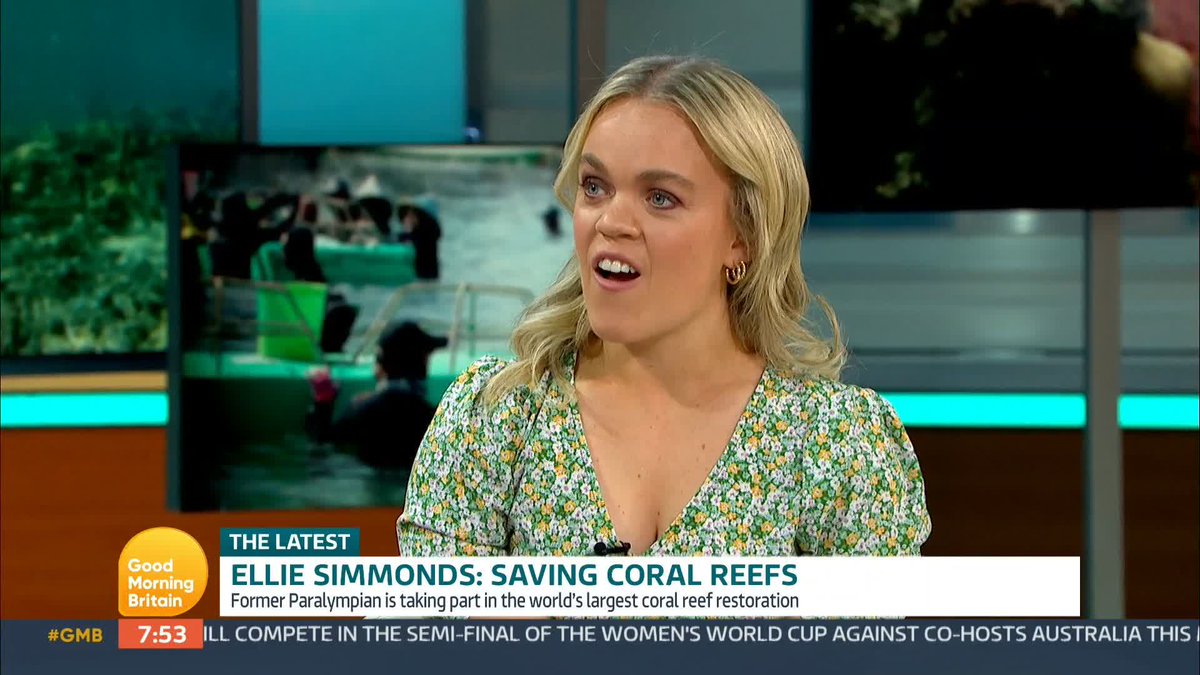 95% of the world's coral reefs are going to die in the next 2 decades. ⚠️ One woman doing her best to change this prediction is former Paralympian swimmer Ellie Simmonds, who's been working in Indonesia to create a man-made reef ecosystem. 🪸 Ellie Simmonds