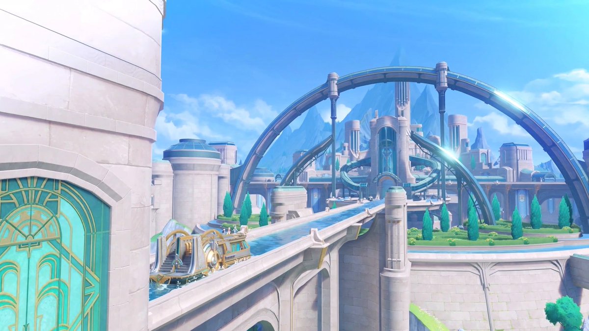 Explorer Times: Welcome to Fontaine! Greetings, Travelers! Your journey in Fontaine has officially begun! Come on, let's set off~ #GenshinImpactFontaine