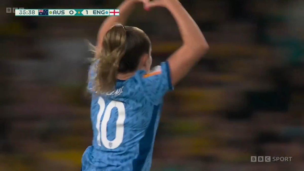 ELLA TOONE. Incredible. 👏 🎯 #FIFAWWC #ENG #AUS