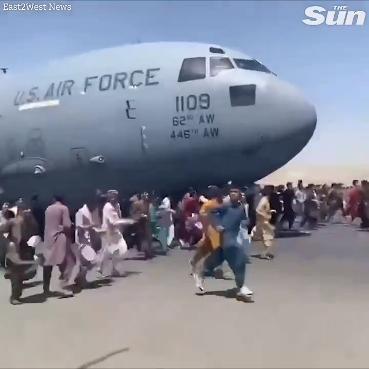 This video of Afghans clinging to a US Air Force aircraft as it takes off will always haunt me. What a shameful chapter in US history.