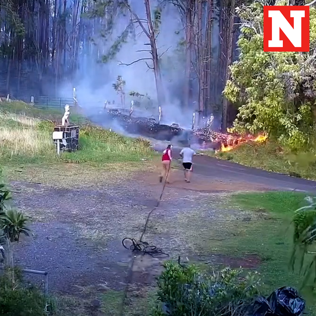 The fires on Maui may have been triggered by a tree hitting power lines, as the grid experienced an incident at the same moment a large flash can be seen in the footage.