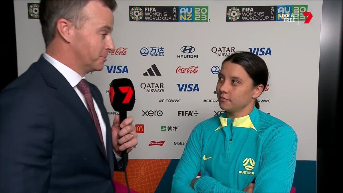 From the calf injury to the return, *that* goal, and everything in between. A reflective Sam Kerr talks about her whirlwind few weeks... Adam Peacock | #FIFAWWC