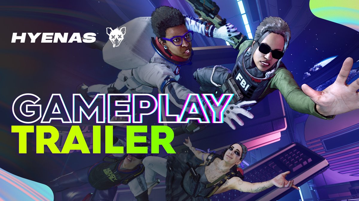 We heard you wanted some gameplay… 👀 Welcome to HYENAS, our hero-based, zero-G heist action shooter! #JoinThePack and steal the Merch in our Closed Beta, kicking off August 31st