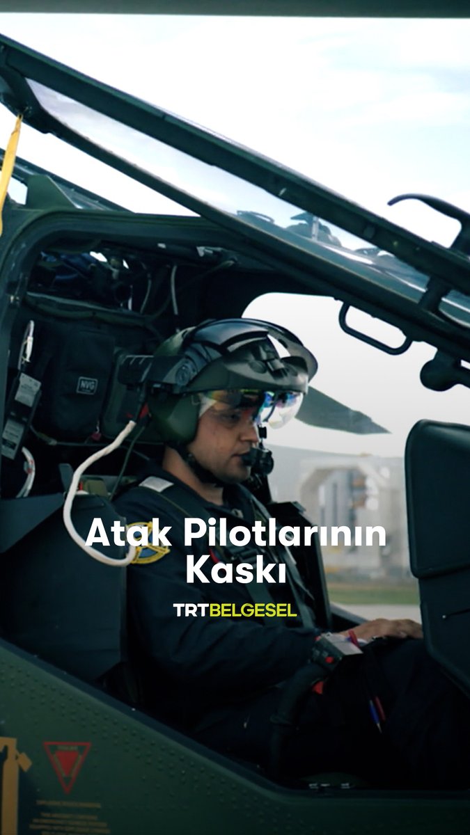 Atak pilotlarının kaskı 🚁 Saldırı helikopteri pilotları için geliştirilmiş "Avcı" kaskını inceliyoruz.