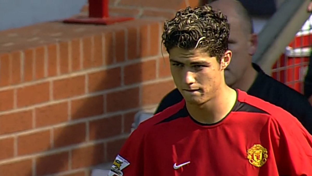 20 years ago today, Cristiano Ronaldo made his Premier League debut 🎞️😲
