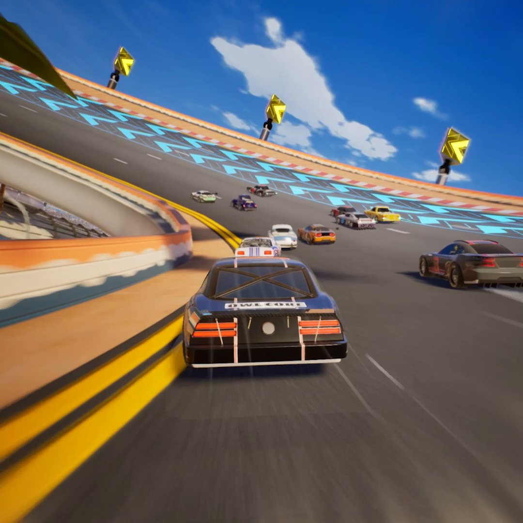 NASCAR Arcade Rush is coming at you full speed with iconic tracks and wild twists on September 15. Preorder now 🎮