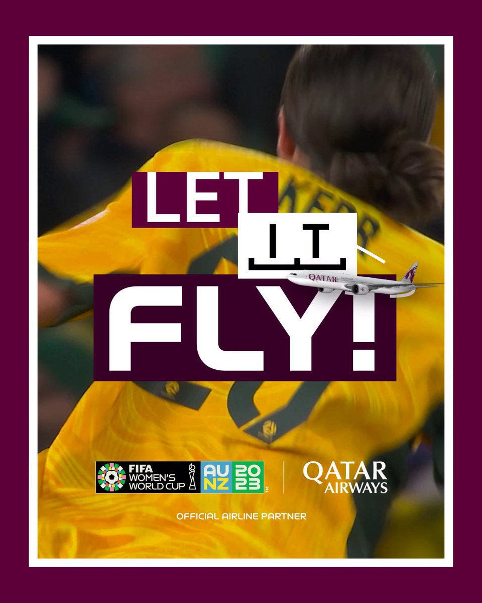 A certified screamer from Sam Kerr. 😱 #LetItFly with @QatarAirways