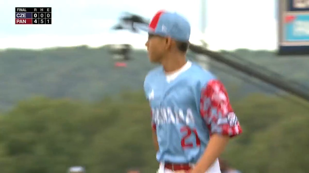 PANAMA HAS THROWN A NO-HITTER AT THE #LLWS 😱