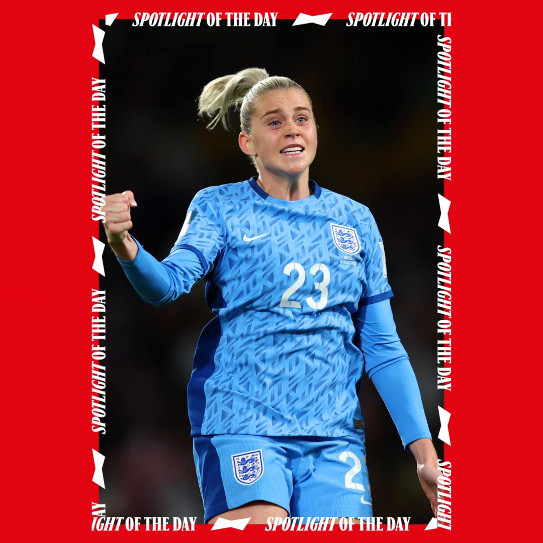 🏴󠁧󠁢󠁥󠁮󠁧󠁿 From dreamers to finalists… A historic night in Sydney! Alessia Russo's goal from a lightning Lauren Hemp counter was the cherry on top as the Lionesses sealed a first-ever #FIFAWWC final spot. A legacy moment for today's #SpotlightOfTheDay! Budweiser