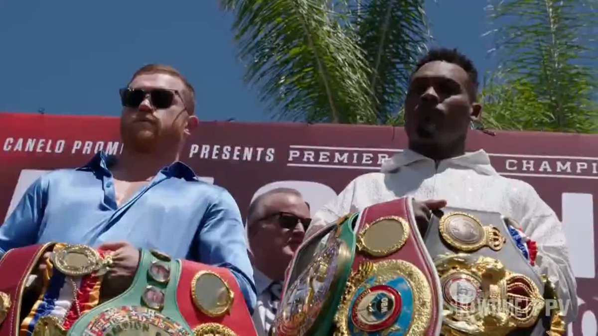 So. Many. Belts. 🏆 😎 Canelo Alvarez JERMELL CHARLO | #CaneloCharlo