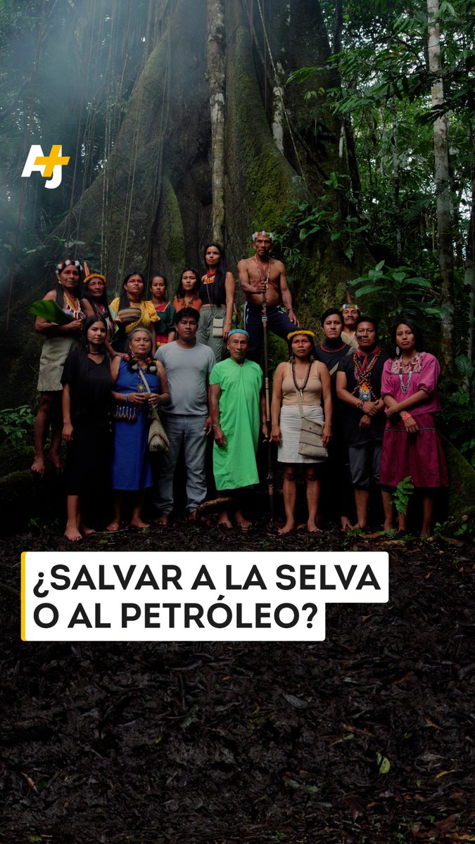 Un referéndum histórico será votado en Ecuador para salvar o no la selva de Yosuní de la extracción petrolera.