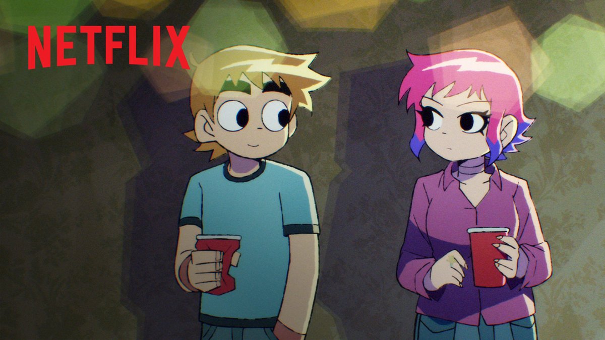 Así es. 😎 El anime de Scott Pilgrim con las voces del elenco original y música de Anamanaguchi estrena el 17 de noviembre. ¿Están listxs para rockear? 🔥🎸 ¡Somos Sex Bomb-Omb! 1, 2, 3, 4...