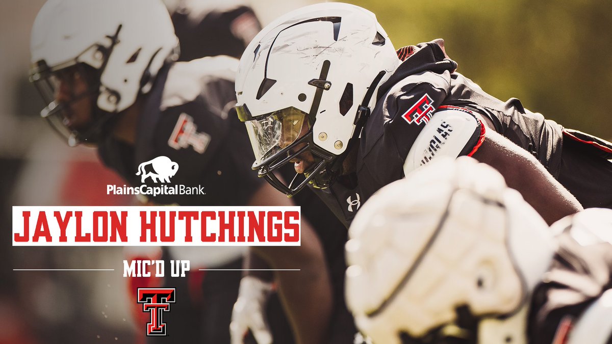 "You better keep a 5-feet radius from me." 😂 🎙️ Mic'd Up w/ Jaylon Hutchings #WreckEm | PlainsCapital Bank