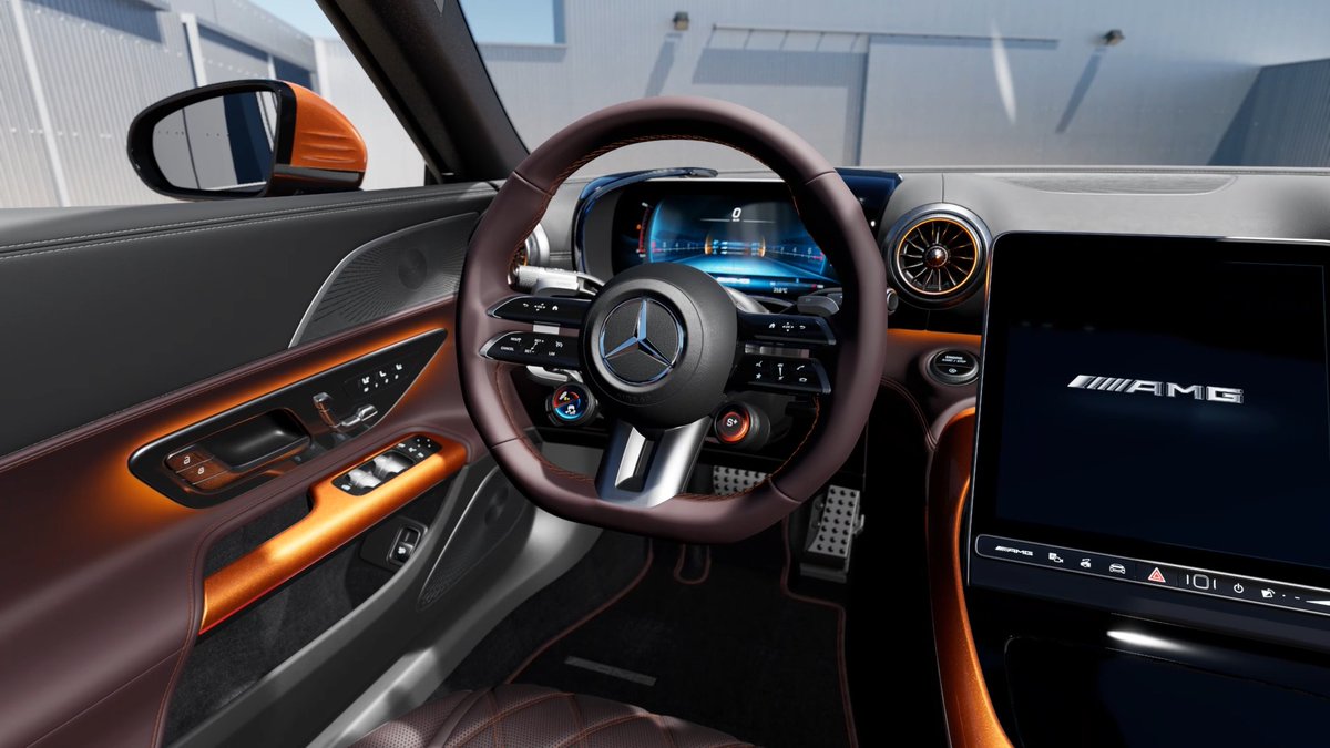 The U.S. exclusive, limited-edition 2024 Mercedes-AMG SL 63 MANUFAKTUR Big Sur was inspired by the sunsets of the Pacific coast.