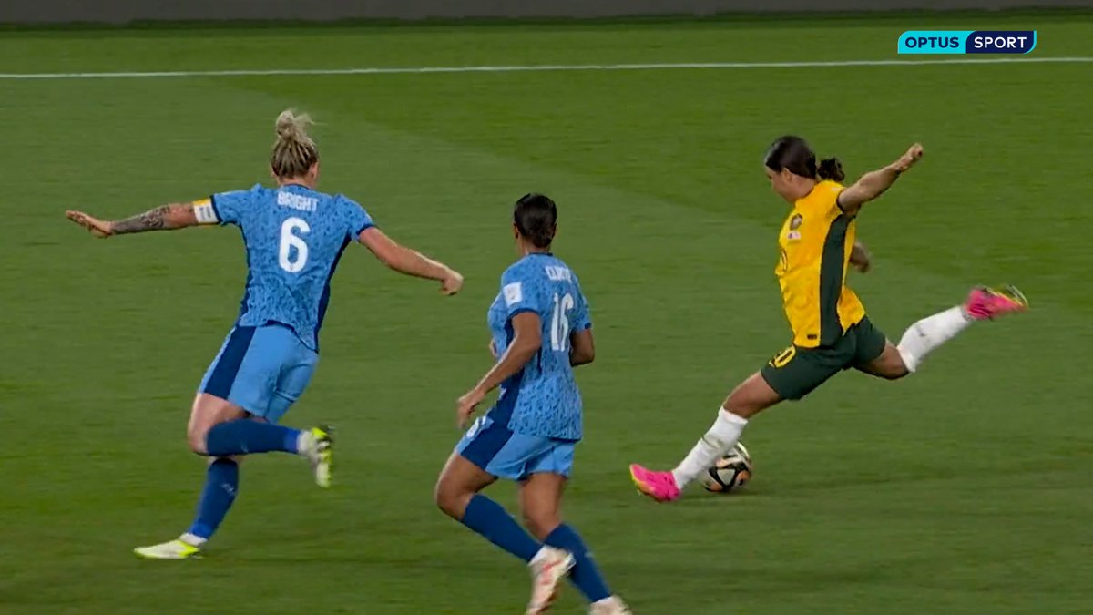 I hope the result never overshadows how incredible this was. As a fan, I have never experienced the 60 seconds of pandemonium that followed Sam Kerr’s goal. One of the biggest “I’m her” moments ever in 🇦🇺 sport. #FIFAWWC