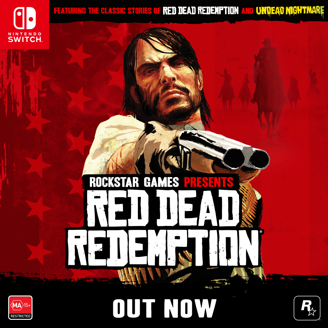 Red Dead Redemption and its groundbreaking zombie-horror companion, Undead Nightmare, are now available for the first time on the Nintendo Switch. Out now.