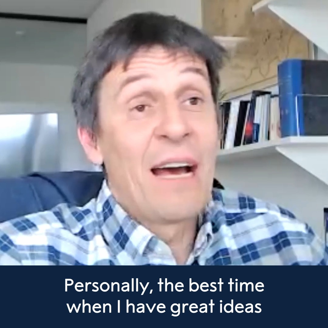 "It's called research and it's just the unknown." Take a look at this video from physics laureate Didier Queloz (@DidierQueloz) who explains the link between stress and creativity. Let us know how creativity impacts your work in the comments. #NobelPrize #science
