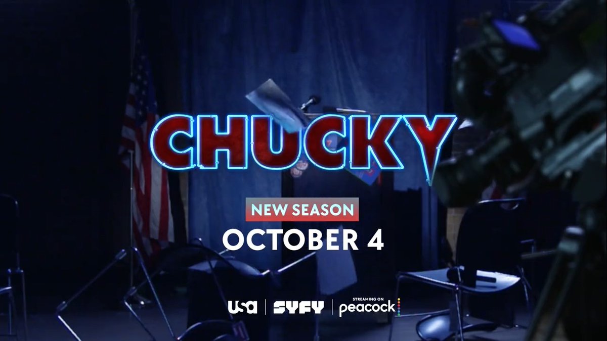 i’m #chucky and i approve this message 🚨 watch the new season of my tv show october 4 on @usanetwork, @syfy, and streaming next day on Peacock 🔪
