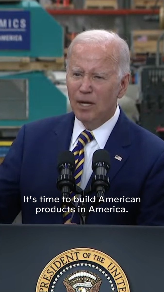 Ron Johnson thinks outsourcing manufacturing jobs is a great thing, I believe it’s time to build American products in America—and that’s what we’re doing.