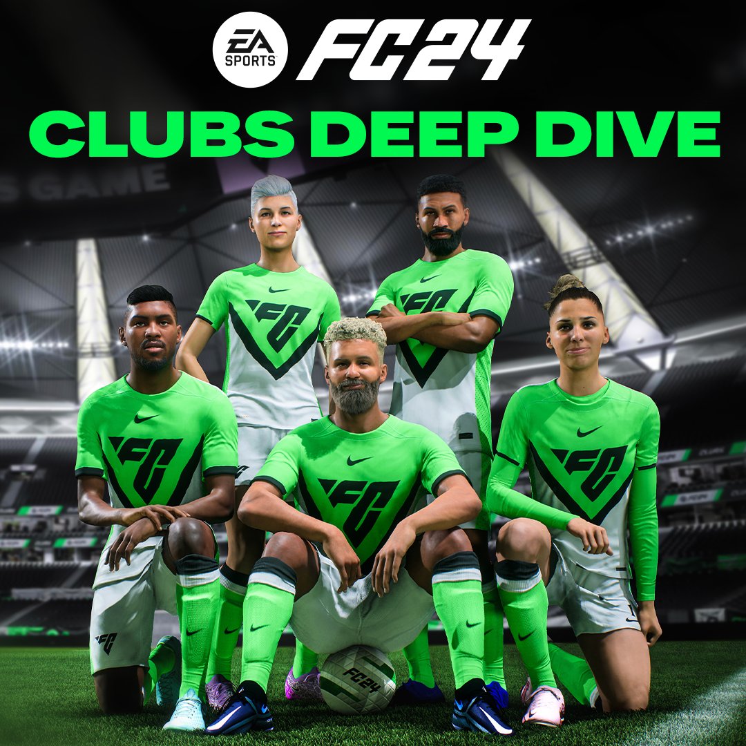 Cross-play, a new Season format, PlayStyles and more. Take your team and Pro to the top in #FC24 Clubs. Pre-order the Ultimate Edition by Aug 22 to get your Ultimate Team Hero: