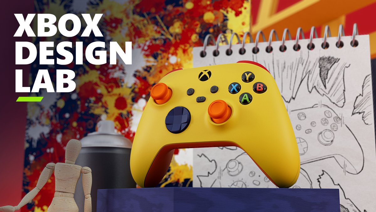A controller just like you, for you. Grab one with Xbox Design Lab:
