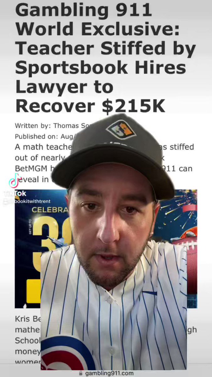 Imagine winning $200,000 on parlays and not getting paid out… (via gambling911)